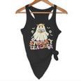 Spooky Teacher Groovy Retro Ghost Teacher Halloween 2023 For Men Women Kids Flowy Tank, novelty gifts, funny gifts Spooky Teacher Groovy Retro Ghost Teacher Halloween 2023 For Men Women Kids Flowy Tank, novelty gifts, funny gifts