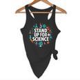 Stand Up For Science STEM Advocacy Pro Scientific Teacher Flowy Tank, novelty gifts, funny gifts Stand Up For Science STEM Advocacy Pro Scientific Teacher Flowy Tank, novelty gifts, funny gifts
