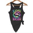 Super Teacher Back To School Apple Tie Dye First Day Flowy Tank, novelty gifts, funny gifts Super Teacher Back To School Apple Tie Dye First Day Flowy Tank, novelty gifts, funny gifts