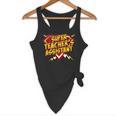 Super Teacher's Assistant Educational Superhero Flowy Tank, novelty gifts, funny gifts Super Teacher's Assistant Educational Superhero Flowy Tank, novelty gifts, funny gifts