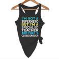 Superhero & Special Education Teacher Men Women Flowy Tank, novelty gifts, funny gifts