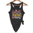Surprise I'm Your Teacher Today Flowy Tank, novelty gifts, funny gifts Surprise I'm Your Teacher Today Flowy Tank, novelty gifts, funny gifts