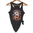 I Survived 67 Days Of School Groovy Retro Teachers Girls Flowy Tank, novelty gifts, funny gifts I Survived 67 Days Of School Groovy Retro Teachers Girls Flowy Tank, novelty gifts, funny gifts
