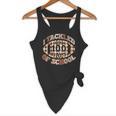 I Tackled 100 Days Of School Football Boys Girls Teachers Flowy Tank, novelty gifts, funny gifts I Tackled 100 Days Of School Football Boys Girls Teachers Flowy Tank, novelty gifts, funny gifts