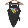 Teach Coquette Bow Teacher Back To School Happy First Day Flowy Tank, novelty gifts, funny gifts Teach Coquette Bow Teacher Back To School Happy First Day Flowy Tank, novelty gifts, funny gifts