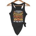 I Teach The Cutest Pumpkins Tshirt Halloween Teacher Flowy Tank, novelty gifts, funny gifts I Teach The Cutest Pumpkins Tshirt Halloween Teacher Flowy Tank, novelty gifts, funny gifts