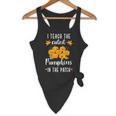 I Teach The Cutest Pumpkins In The Patch Halloween Teacher Flowy Tank, novelty gifts, funny gifts I Teach The Cutest Pumpkins In The Patch Halloween Teacher Flowy Tank, novelty gifts, funny gifts