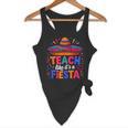 Teach Like It'S A Fiesta Teachers Sombrero Cinco De Mayo Flowy Tank, novelty gifts, funny gifts Teach Like It'S A Fiesta Teachers Sombrero Cinco De Mayo Flowy Tank, novelty gifts, funny gifts