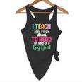 I Teach Little People To Read Reading Teacher For Men Women Girls Kids Flowy Tank, novelty gifts, funny gifts