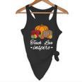 Teach Love Inspire Autumn Fall Plaid Leopard Pumpkin Teacher For Men Women Kids Flowy Tank, novelty gifts, funny gifts