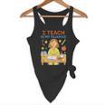 I Teach In My Pajamas Crayon Home School Teacher PJs Flowy Tank, novelty gifts, funny gifts I Teach In My Pajamas Crayon Home School Teacher PJs Flowy Tank, novelty gifts, funny gifts
