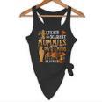 Teach The Scariest Mummies Halloween Social Studies Teacher Men Women Flowy Tank, novelty gifts, funny gifts