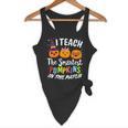 I Teach The Smartest Pumpkins The Patch Teacher Fall Season For Men Women Kids Flowy Tank, novelty gifts, funny gifts