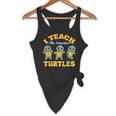 I Teach The Smartest Turtles Thanksgiving Proud Teacher Job Flowy Tank, novelty gifts, funny gifts I Teach The Smartest Turtles Thanksgiving Proud Teacher Job Flowy Tank, novelty gifts, funny gifts