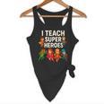 I Teach Super Heroes Teacher Flowy Tank, novelty gifts, funny gifts I Teach Super Heroes Teacher Flowy Tank, novelty gifts, funny gifts