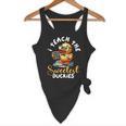 I Teach The Sweetest Duckies Teacher Rubber Duck Teaching Flowy Tank, novelty gifts, funny gifts I Teach The Sweetest Duckies Teacher Rubber Duck Teaching Flowy Tank, novelty gifts, funny gifts