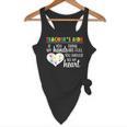 Teacher Aide Appreciation Cute Heart Tee For Women Flowy Tank, novelty gifts, funny gifts