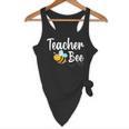 Teacher Bee Bumblebee Back To School Flowy Tank, novelty gifts, funny gifts Teacher Bee Bumblebee Back To School Flowy Tank, novelty gifts, funny gifts