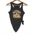 Teacher Halloween School Bus Driver Cute Ghost Witch Party Flowy Tank, novelty gifts, funny gifts