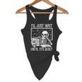 Teacher Halloween Shirt I'Ll Just Wait Until It's Quiet Flowy Tank, novelty gifts, funny gifts Teacher Halloween Shirt I'Ll Just Wait Until It's Quiet Flowy Tank, novelty gifts, funny gifts