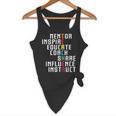 Teacher Inspirational Educator Favorite School Teacher Men Women Girls Kids Flowy Tank, novelty gifts, funny gifts