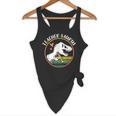 Teacher-Saurus Dinosaur Teacher Design T-Rex Design Flowy Tank, novelty gifts, funny gifts