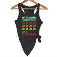 My Teacher Survived 67 Days Of Me School Kids Costume Flowy Tank, novelty gifts, funny gifts My Teacher Survived 67 Days Of Me School Kids Costume Flowy Tank, novelty gifts, funny gifts