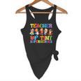 Teacher Of Tiny Superheroes Teach 100th Day Of School Flowy Tank, novelty gifts, funny gifts Teacher Of Tiny Superheroes Teach 100th Day Of School Flowy Tank, novelty gifts, funny gifts