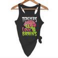 Teachers Love Brains Zombie Teacher Halloween Zombies Flowy Tank, novelty gifts, funny gifts Teachers Love Brains Zombie Teacher Halloween Zombies Flowy Tank, novelty gifts, funny gifts