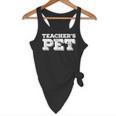 TEACHER'S PET You'Re My Favorite Do Me A Favor Flowy Tank, novelty gifts, funny gifts TEACHER'S PET You'Re My Favorite Do Me A Favor Flowy Tank, novelty gifts, funny gifts