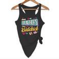 Teacher's Sidekick Teacher Assisting Teaching Assistant Flowy Tank, novelty gifts, funny gifts