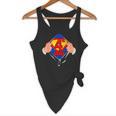 Teachers Are Superheroes 4th Grade Super Teacher Staff Men Women Flowy Tank, novelty gifts, funny gifts