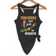 Teachers Are Superheroes Graduation School Teachers Flowy Tank, novelty gifts, funny gifts