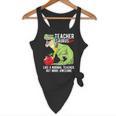 Teachersaurus Rex Dinosaur Like A Normal Teacher Saurus Flowy Tank, novelty gifts, funny gifts Teachersaurus Rex Dinosaur Like A Normal Teacher Saurus Flowy Tank, novelty gifts, funny gifts