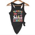 Teaching Future Leaders Groovy Teacher Back To School Flowy Tank, novelty gifts, funny gifts