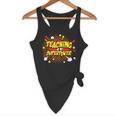 Teaching Is My Superpower Retro Comic Teacher Flowy Tank, novelty gifts, funny gifts