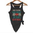 Teaching In My Veins Jesus In My Heart God Christian Teacher Flowy Tank, novelty gifts, funny gifts