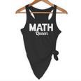 TeeArt Math Mathematics Queen Math Teacher Flowy Tank, novelty gifts, funny gifts TeeArt Math Mathematics Queen Math Teacher Flowy Tank, novelty gifts, funny gifts