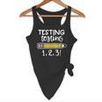 Testing Testing 123 Cute Test Day School Teacher Exam For Men Women Girls Kids Flowy Tank, novelty gifts, funny gifts Testing Testing 123 Cute Test Day School Teacher Exam For Men Women Girls Kids Flowy Tank, novelty gifts, funny gifts