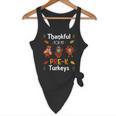 Thankful For My Prek Turkeys In Masks Thanksgiving Teacher For Men Women Flowy Tank, novelty gifts, funny gifts