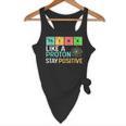 Think Like A Proton Stay Positive Science Teacher Flowy Tank, novelty gifts, funny gifts Think Like A Proton Stay Positive Science Teacher Flowy Tank, novelty gifts, funny gifts