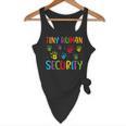 Tiny Human Security Preschool Childcare Teacher Babysitters Flowy Tank, novelty gifts, funny gifts Tiny Human Security Preschool Childcare Teacher Babysitters Flowy Tank, novelty gifts, funny gifts
