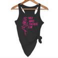 Tired Dance Teachers Club Dance Lover Flowy Tank, novelty gifts, funny gifts Tired Dance Teachers Club Dance Lover Flowy Tank, novelty gifts, funny gifts