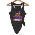 Tired Teacher Costume For Halloween Teachers Flowy Tank, novelty gifts, funny gifts