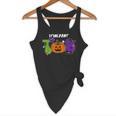 TOD Itinerant Teacher Of The Deaf Halloween ASL Interpreters Flowy Tank, novelty gifts, funny gifts