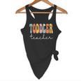 Toddler Teacher Retro Groovy Women Happy First Day Of School Flowy Tank, novelty gifts, funny gifts Toddler Teacher Retro Groovy Women Happy First Day Of School Flowy Tank, novelty gifts, funny gifts