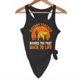 History Teacher Brings Past Back To Life Halloween Zombie Flowy Tank, novelty gifts, funny gifts