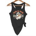 Trick Or Teach Groovy Retro Ghost Halloween Teacher Kids Flowy Tank, novelty gifts, funny gifts Trick Or Teach Groovy Retro Ghost Halloween Teacher Kids Flowy Tank, novelty gifts, funny gifts