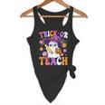 Trick Or Teach Teacher Ghost Teaching Fun Halloween Teacher Flowy Tank, novelty gifts, funny gifts