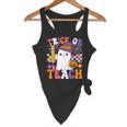 Trick Or Teach Teacher Pencil Ghost Halloween Teacher Flowy Tank, novelty gifts, funny gifts Trick Or Teach Teacher Pencil Ghost Halloween Teacher Flowy Tank, novelty gifts, funny gifts